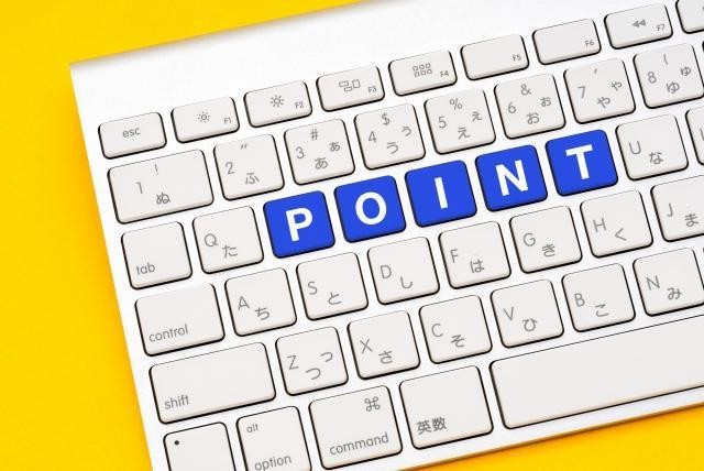POINTと書かれたキーボード
